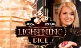 Lightning Dice live spel bij DudeSpin